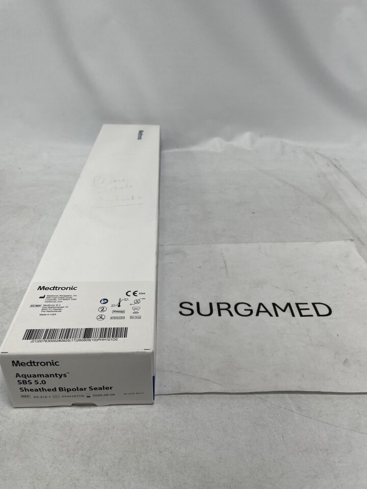 23-312-1 - MEDTRONIC - Aquamantys 5.0 SBS Sheathed Bipolar Sealer, (BX/1)