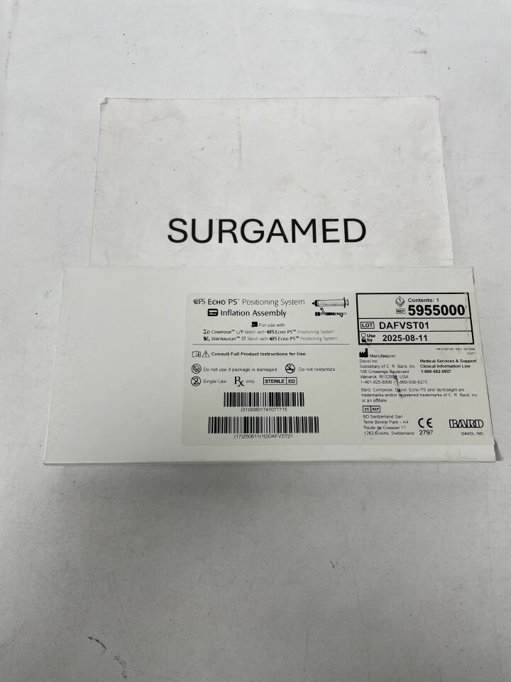 5955000 - BARD - Echo PS Inflation Assembly, (BX/1)