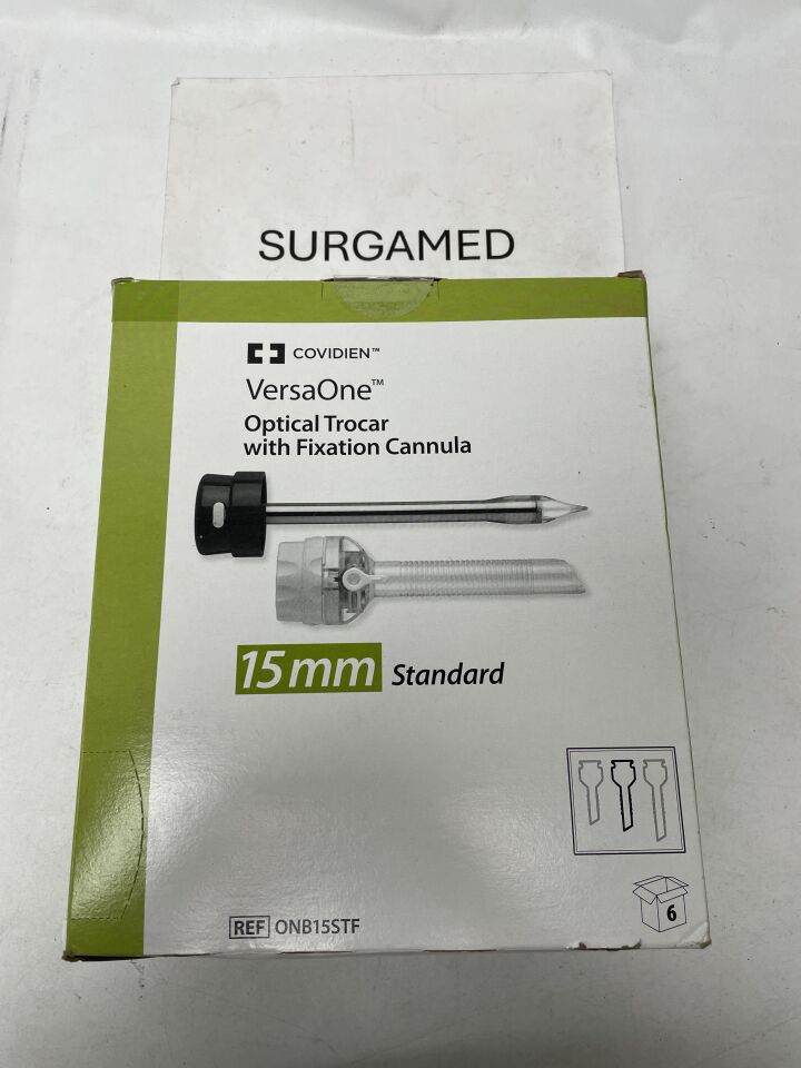 ONB15STF - COVIDIEN - Optical Trocar with Fixation Cannula Standard 15MM, (BX/6)