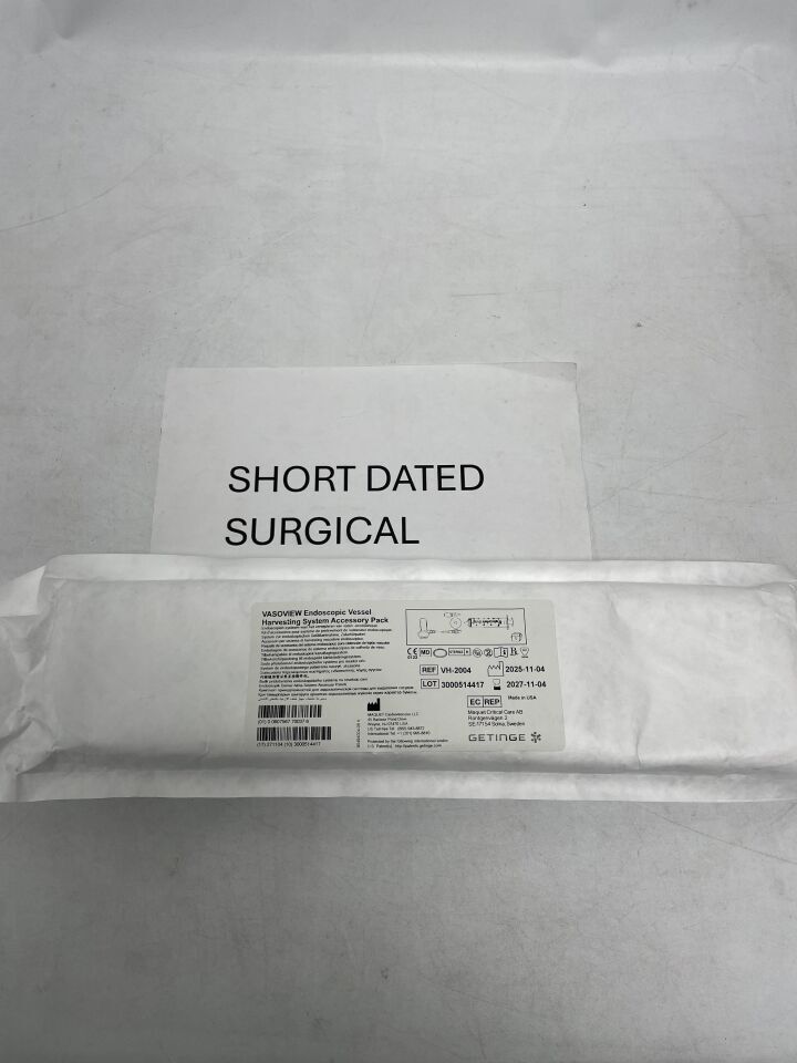VH-2004 - MAQUET - Vasoview Endoscopic Vessel Harvesting System Accessory Pack, (EA)