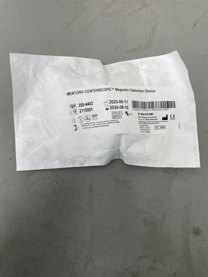 350-4402 - MENTOR - CENTERSCOPE Magnetic Detection Device, (EA)