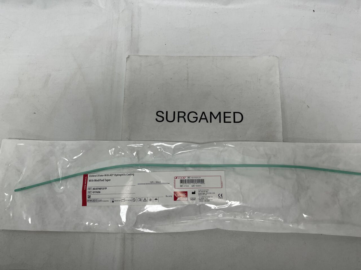 G17636 - COOK - AQ Long Taper Ureteral Dilator w/Modified Taper - 12F x 60cm, (EA)