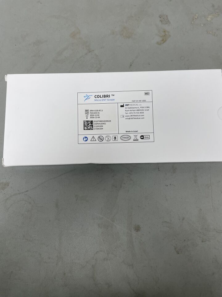 ERW-0100-R7.3 - 3NT MEDICAL - Colibri Micro Ent Scope (Part of 3NT-3000), (BX/1)