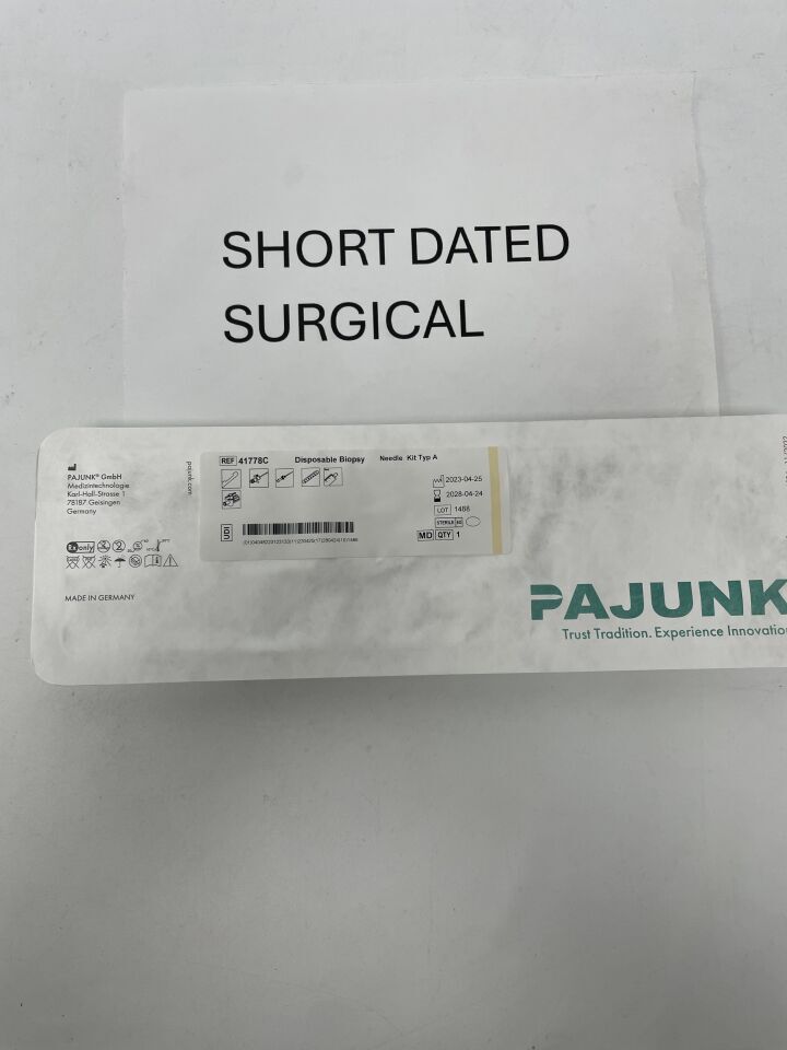 41778C - PAJUNK - Disposable Biopsy Needle with Marker Plates, Typ A, (EA)
