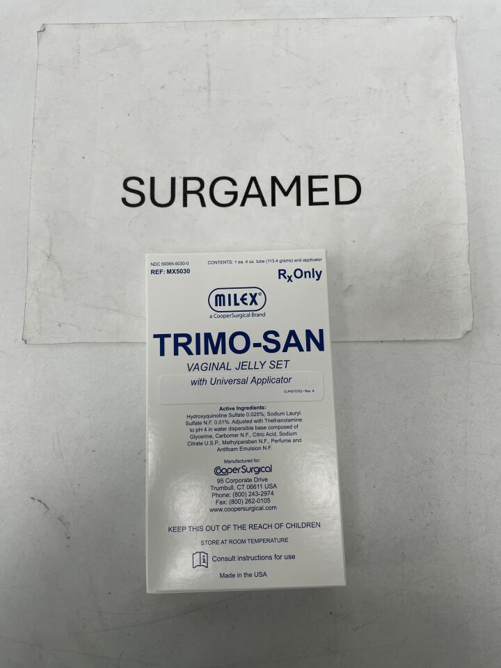 MX5030 - COOPER SURGICAL - Trimo-San Vaginal Jelly Set, (BX/1)