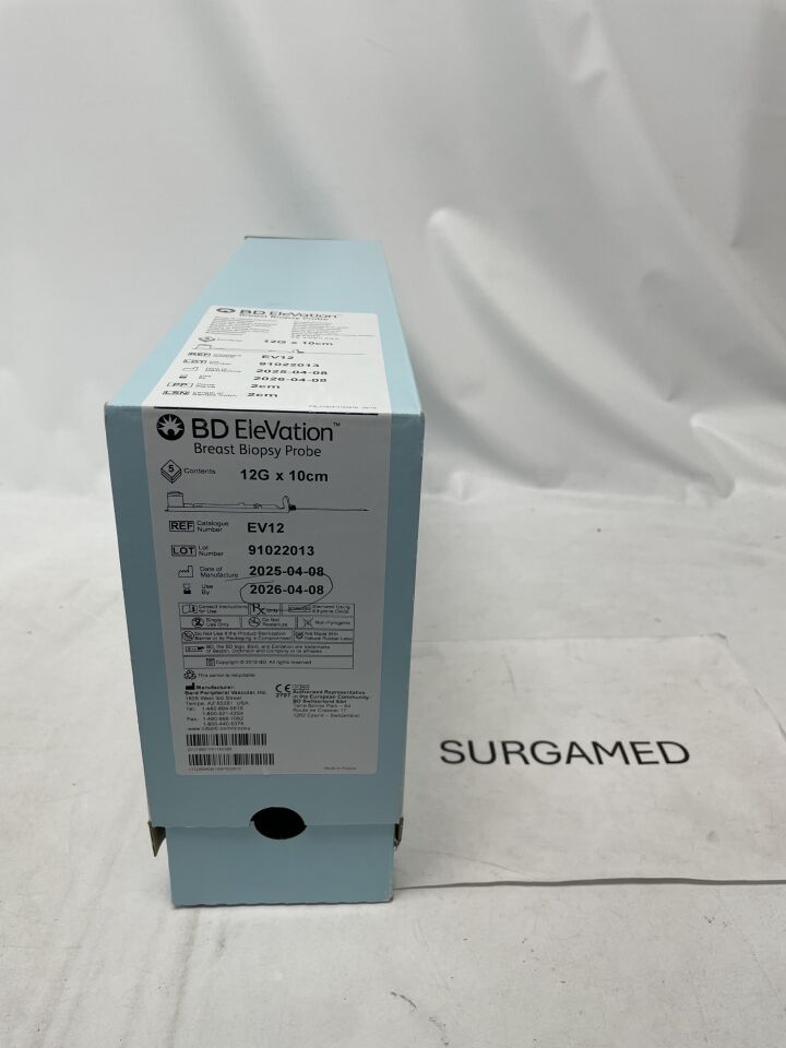 EV12 - BARD - BD EleVation Breast Biopsy Probe - 12G x 10cm, (BX/5)