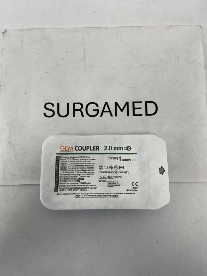 GEM2752 - SYNOVIS - Gem Coupler, 2.0MM, (EA)