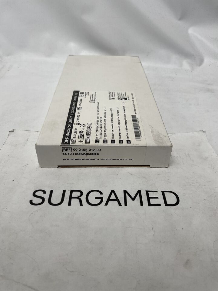 00-2195-012-00 - ZIMMER - Dermacarriers II Skin Graft Carrier: 1.5 to 1, (BX/20)