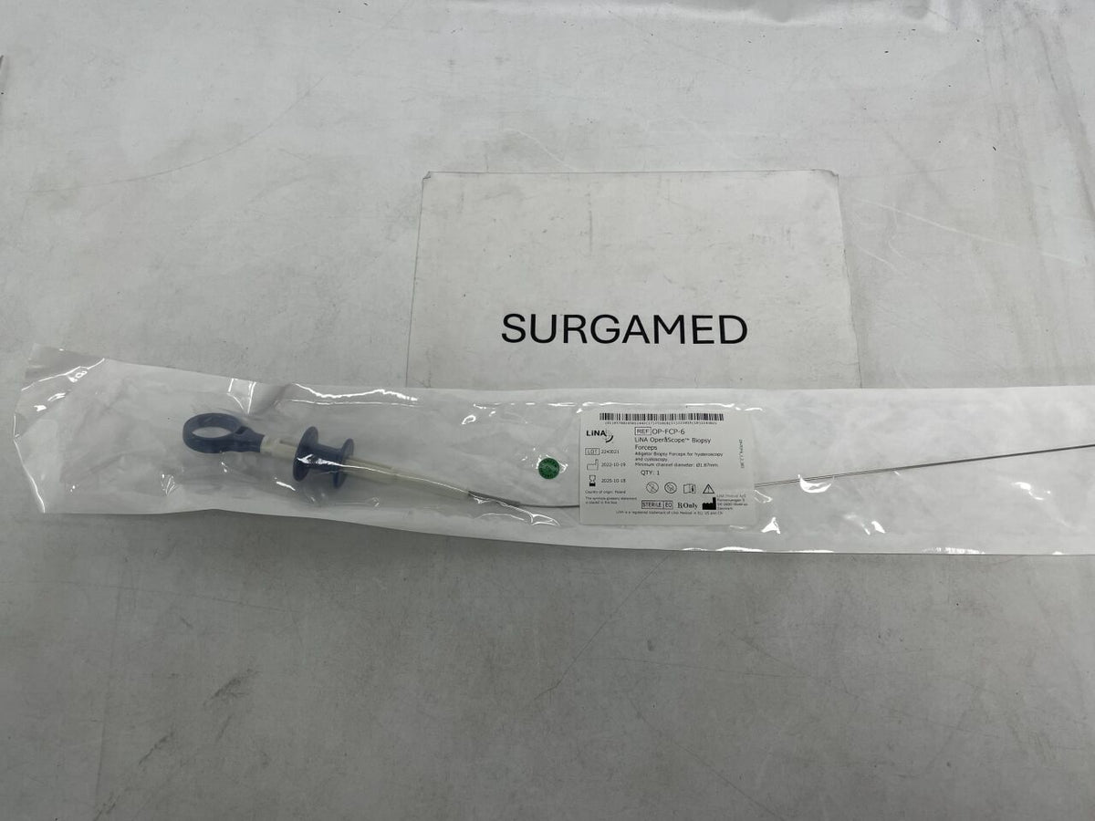 OP-FCP-6 - LINA MEDICAL - OperaScope Biopsy Forceps, Alligator Biopsy Forceps, (EA)