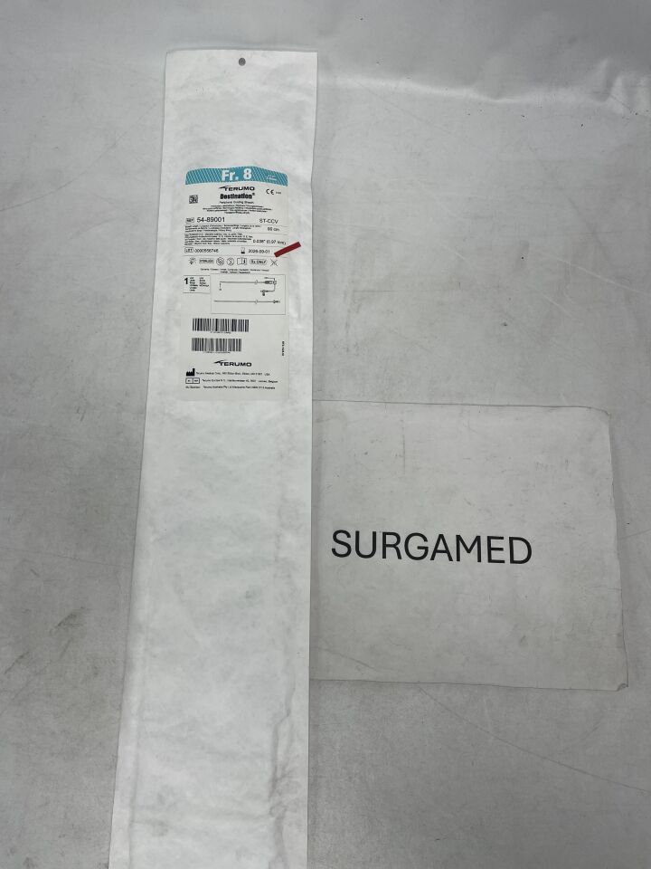 54-89001 - TERUMO - Destination Peripheral Guiding Sheath - ST-CCV - 8Fr x 90cm x .038" (L), (EA)