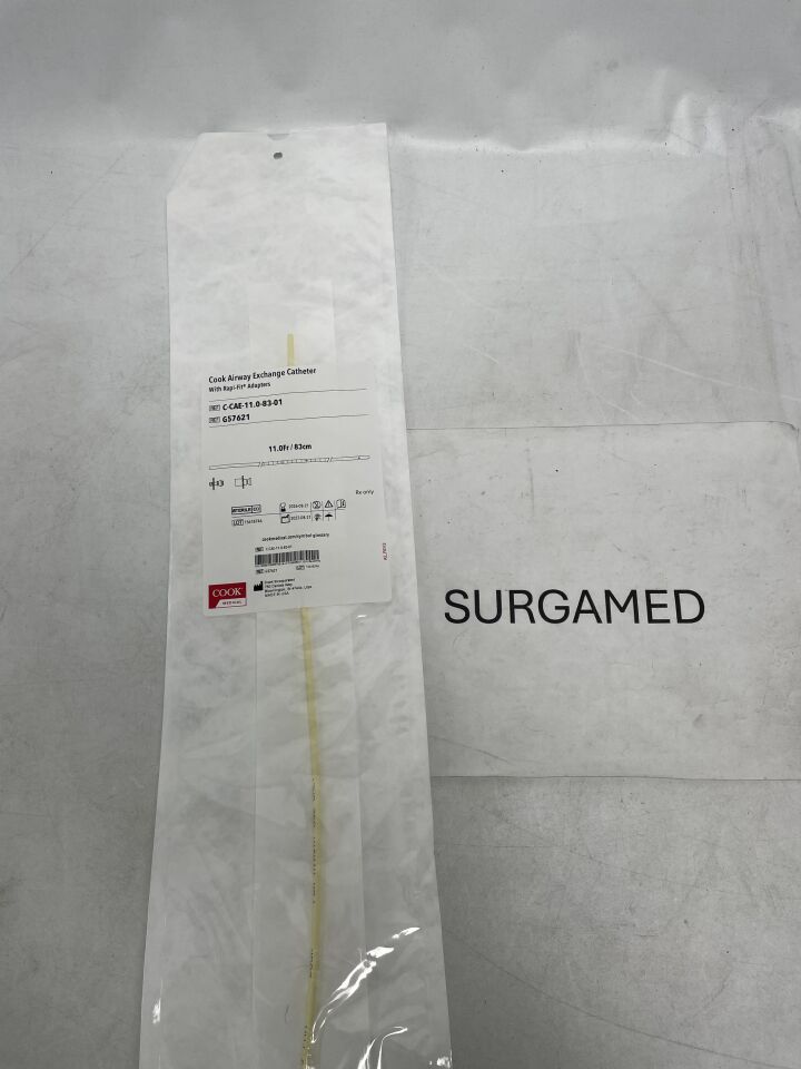 G57621 - COOK - Airway Exchange Catheter - 11Fr x 83cm (L), (EA)