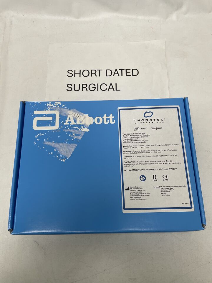 100760 - ABBOTT - Thoratec HeartMate Stabilization Belts - Medium/Large, (BX/2)