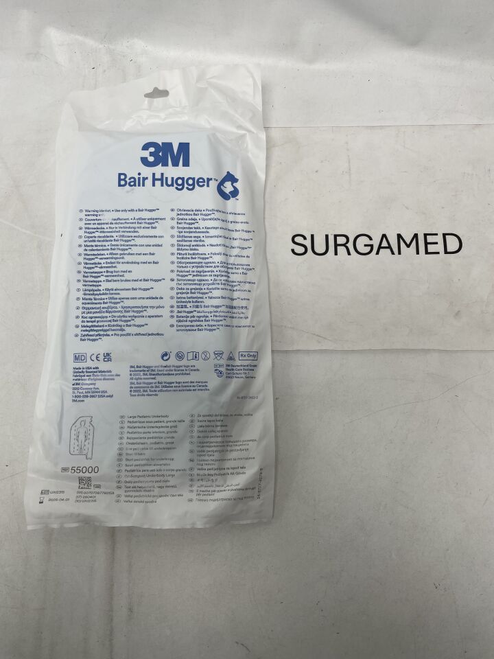 55000 - 3M - Bair Hugger Large Pediatric UnderBody Warming Blanket, (EA)