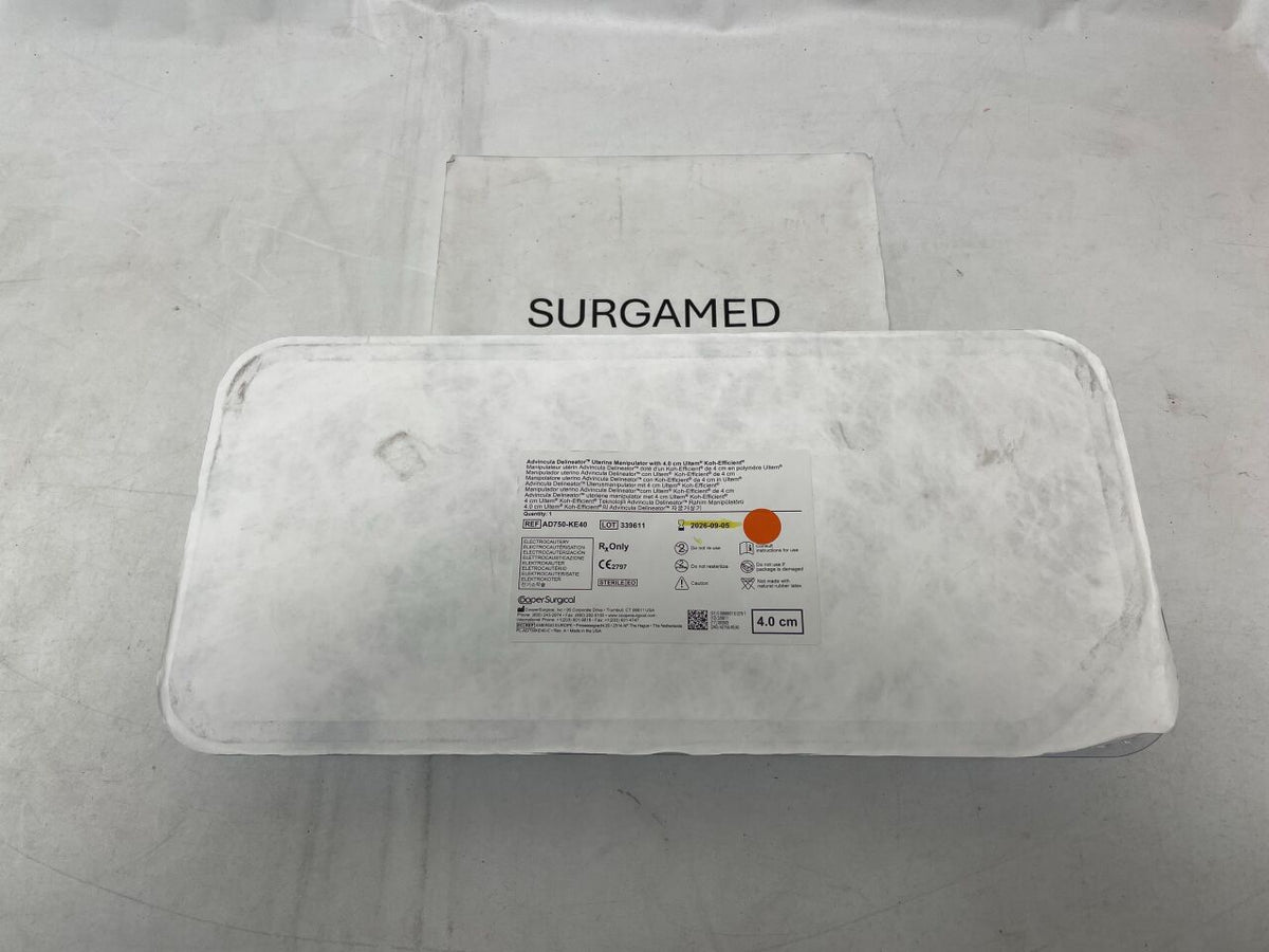 AD750-KE40 - COOPER SURGICAL - Advincula Delineator Uterine Manipulator, 4 cm Ultem Koh Koh-Efficient, (EA)