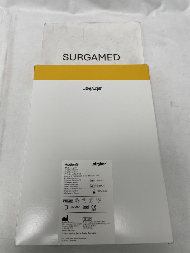 AET-100 - STRYKER - Audion ET Eustachian Tube Dilation System, (BX/1)