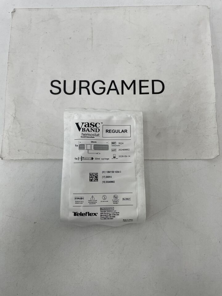 3524 - TELEFLEX - Vascular Solutions Vasc Band Hemostat, Regular 24cm, (EA)