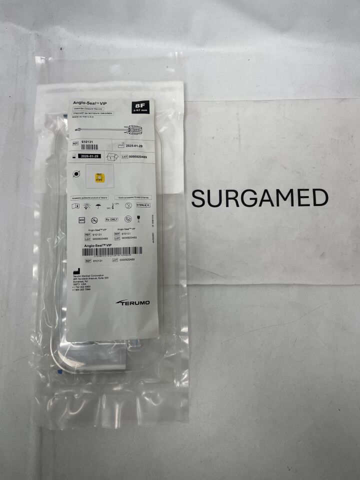 610131 - TERUMO - Angio-Seal VIP Vascular Closure Device - 8Fr, (EA)
