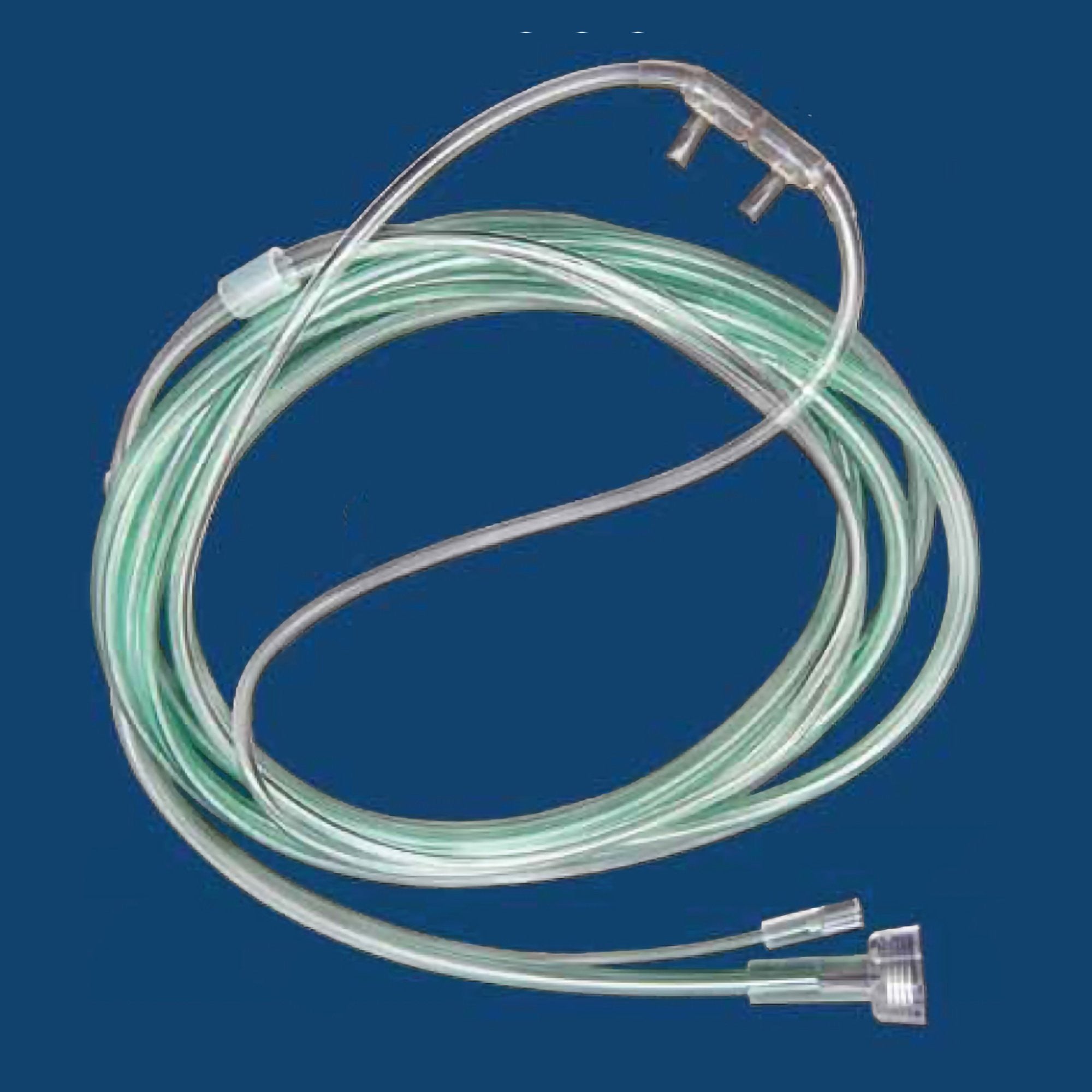 1000821 - McKesson - McKesson ETCO2 Nasal Cannula Pediatric Curved Prong / NonFlared Tip 7 Foot Tubing, 16-0441, Pack of 1, (EA)