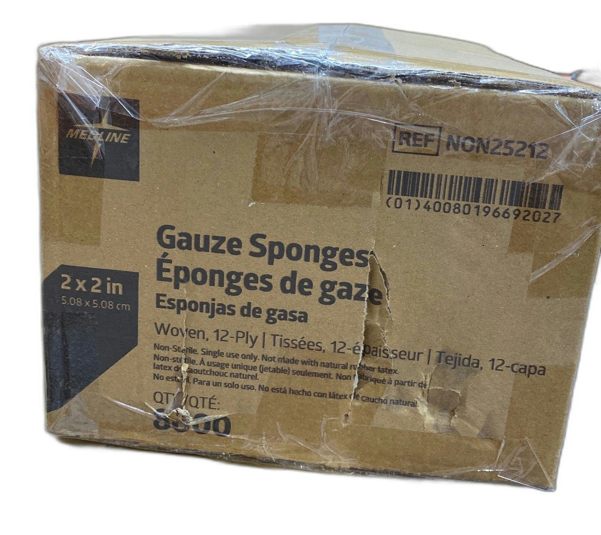 NON25212 - MEDLINE - Gauze sponge, (CS/8000)