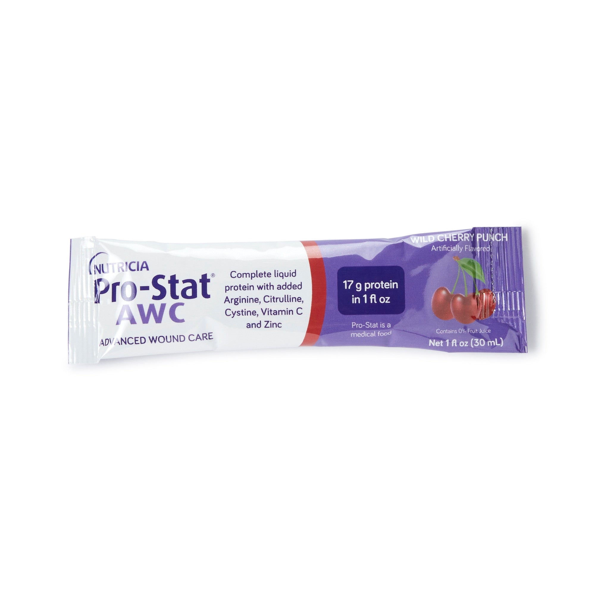 628435 - Pro-Stat - Pro-Stat AWC Advanced Wound Care, Wild Cherry Punch, 1 oz. per Packet, Case of 96, (CS)