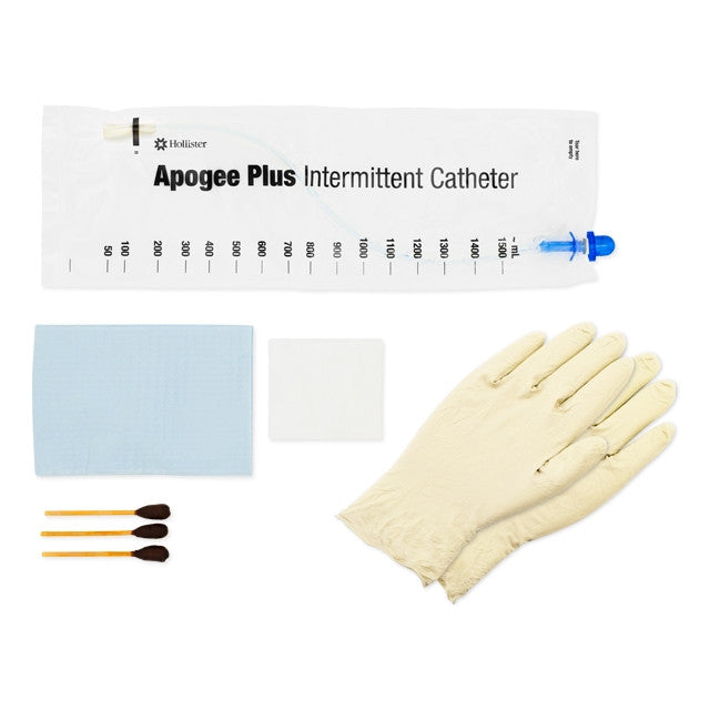 641937 - Hollister - Catheter Insertion Tray Apogee Intermittent Without Catheter Without Balloon Without Catheter 6100A Pack of 1, (EA)