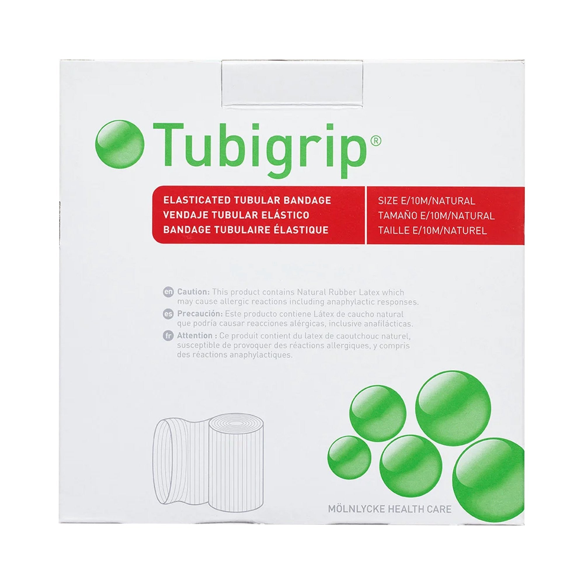 683715 - Tubigrip - Tubigrip Elastic Tubular Support Bandage 2-3/4 Inch X 11 Yard Medium Arm / Small Ankle Pull On Natural NonSterile Size C Standard Compression, 1443, Pack of 1, (EA)