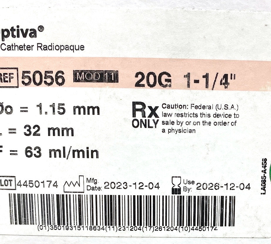 5056 - SMITHS MEDICAL - Jelco, (BX/50)