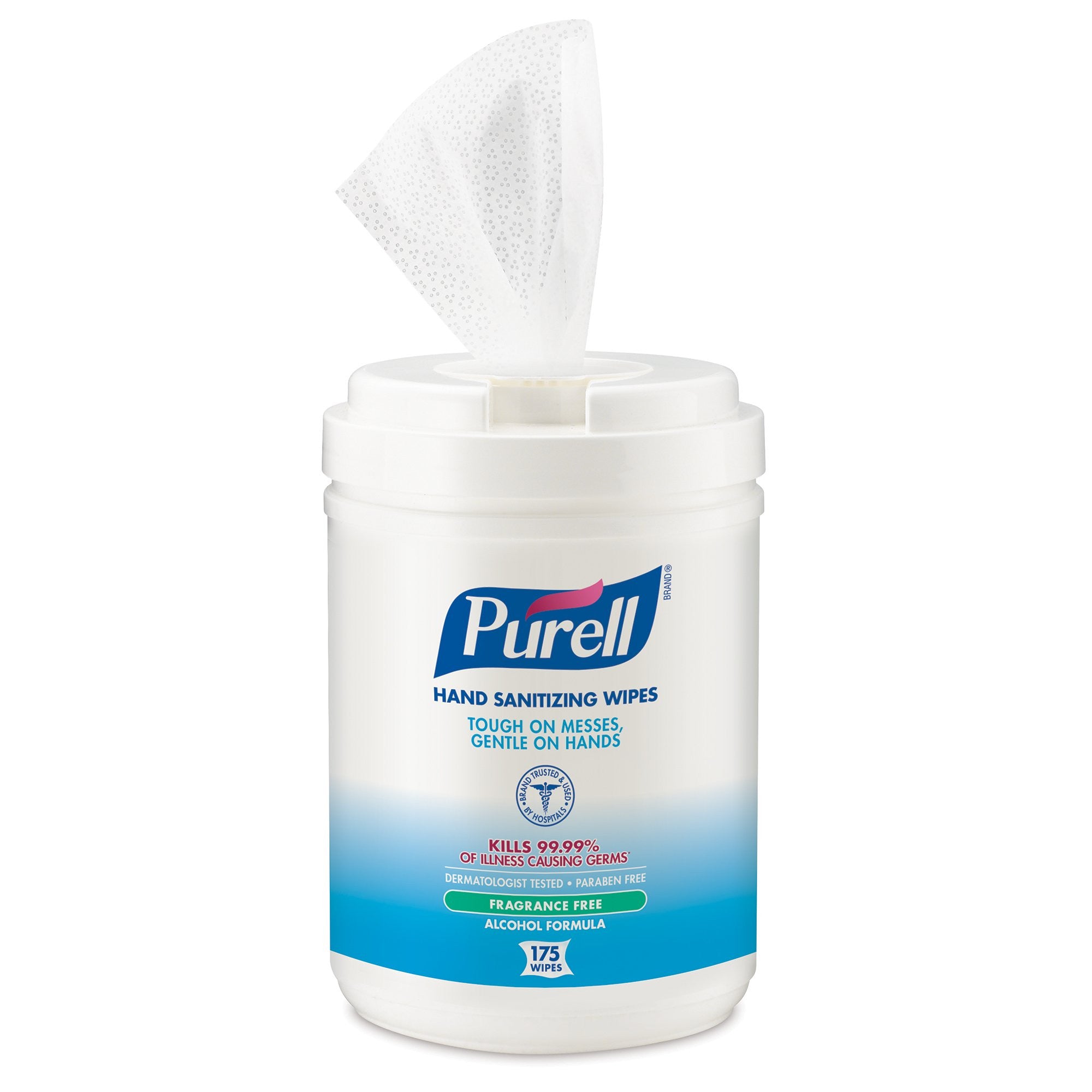 707025 - Purell - Hand Sanitizing Wipe Purell Ethyl Alcohol Wipe Canister 9031-06, Carton of 1, (CN)