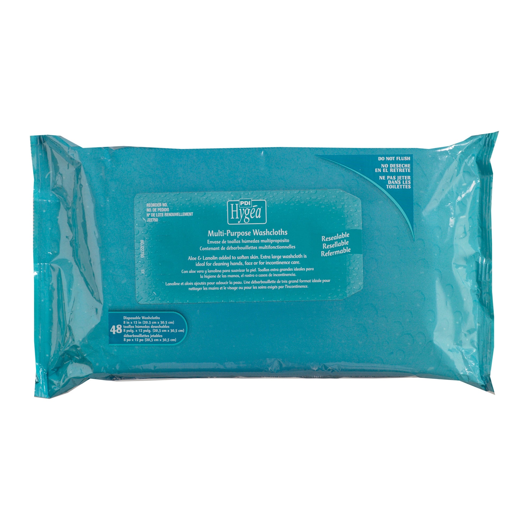 723961 - Hygea - Personal Cleansing Wipe Hygea, J22750 Pack of 48, (PK)