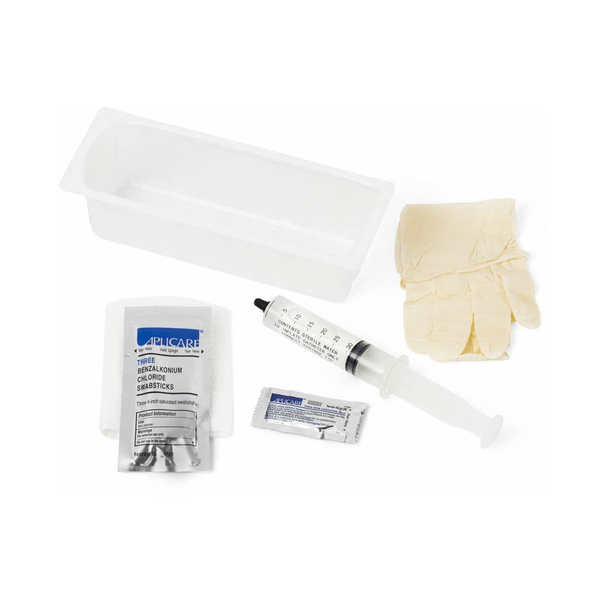 724826 - Medline - Catheter Insertion Tray Medline Foley Without Catheter Without Balloon Without Catheter DYNC1814 EA/20, (EA)
