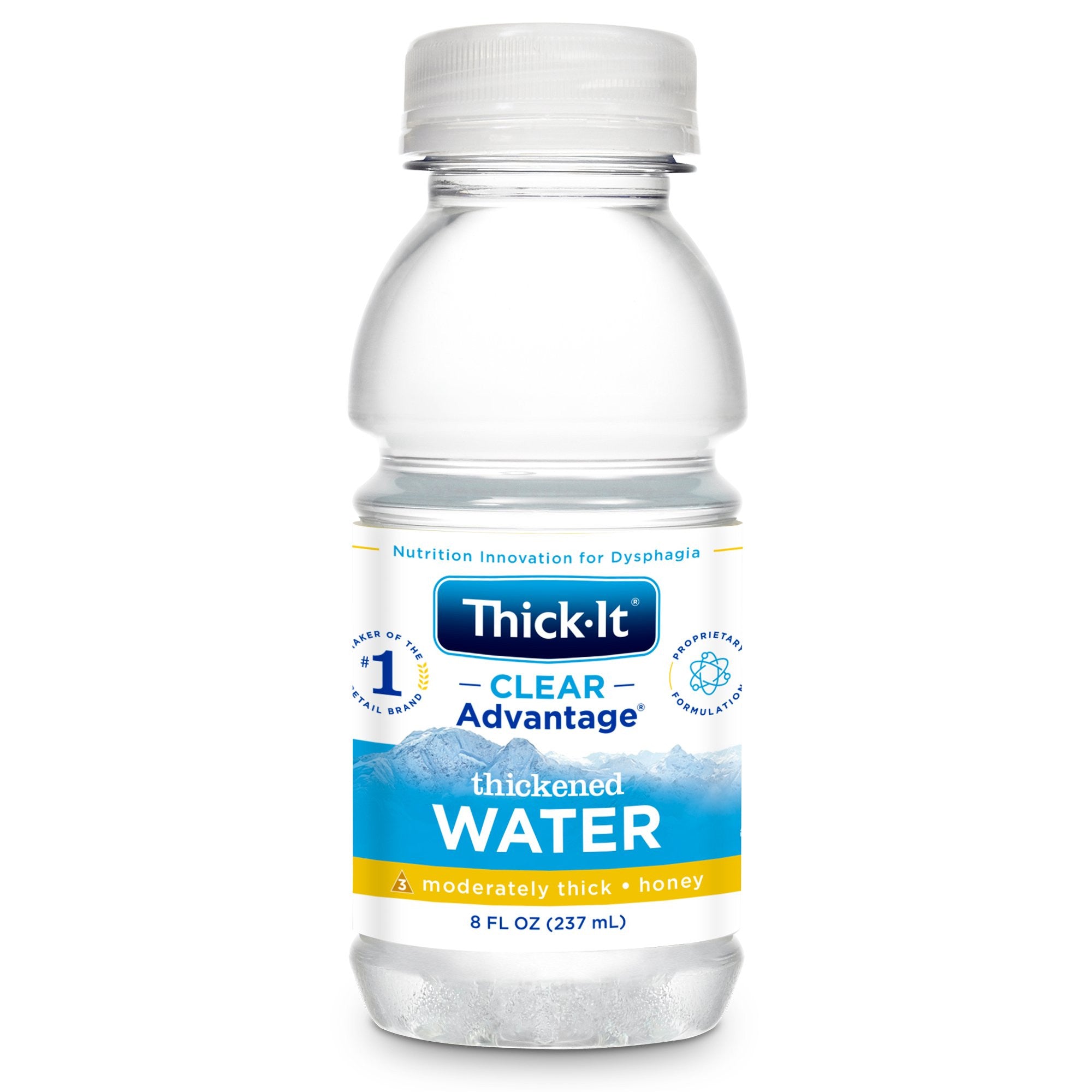 734892 - Thick-It - Thickened Water Thick-It Clear Advantage 8 oz. Bottle Unflavored Liquid IDDSI Level 3 Moderately Thick/Liquidized B453-L9044 Pack of 1, (EA)