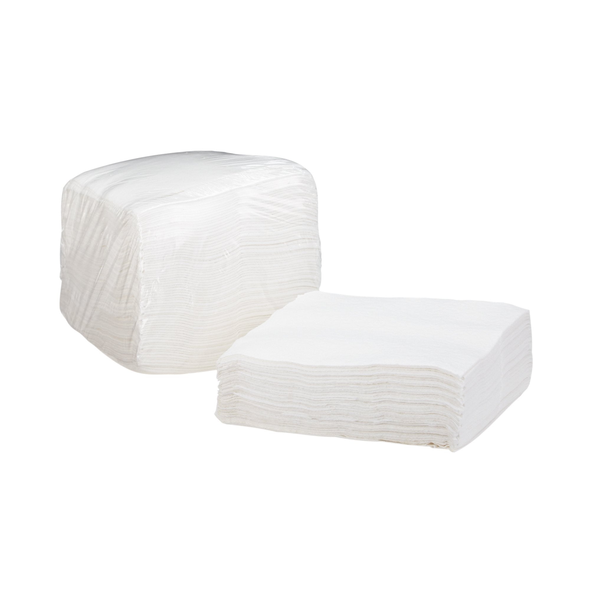 762730 - McKesson - McKesson Dishcloth, 10 X 13", Disposable, White, 70 Pieces per Bag, Pack of 70, (PK)