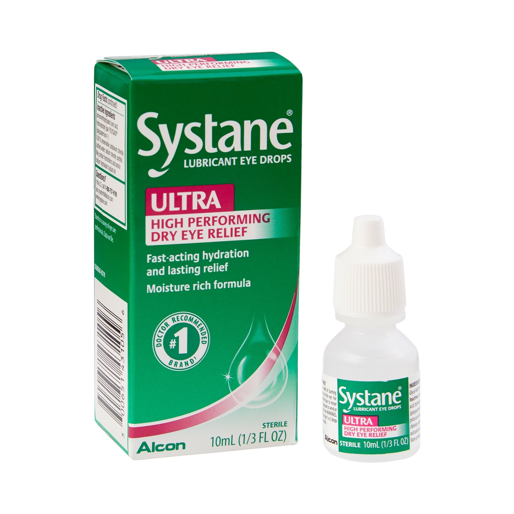 785511 - - Eye Lubricant Systane Ultra 0.34 oz. Eye Drops Pack of 1, (EA)