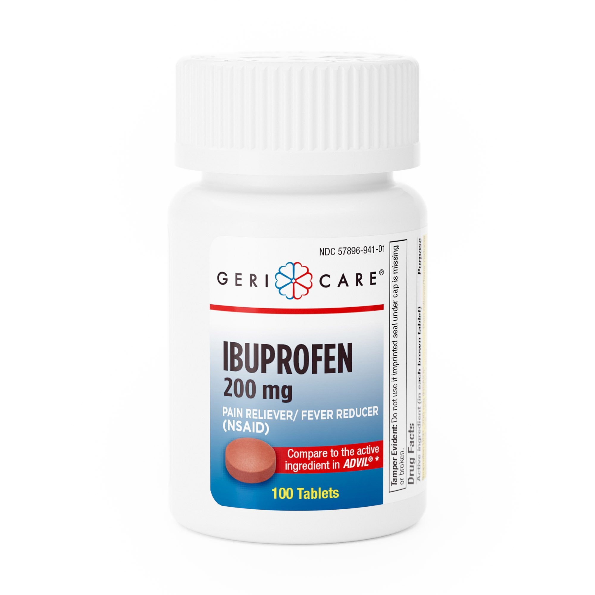 555683 - Geri-Care - Geri-Care Pain Relief 200 mg Strength Ibuprofen Tablet , 941-01-GCP, Case of 12, (CS)