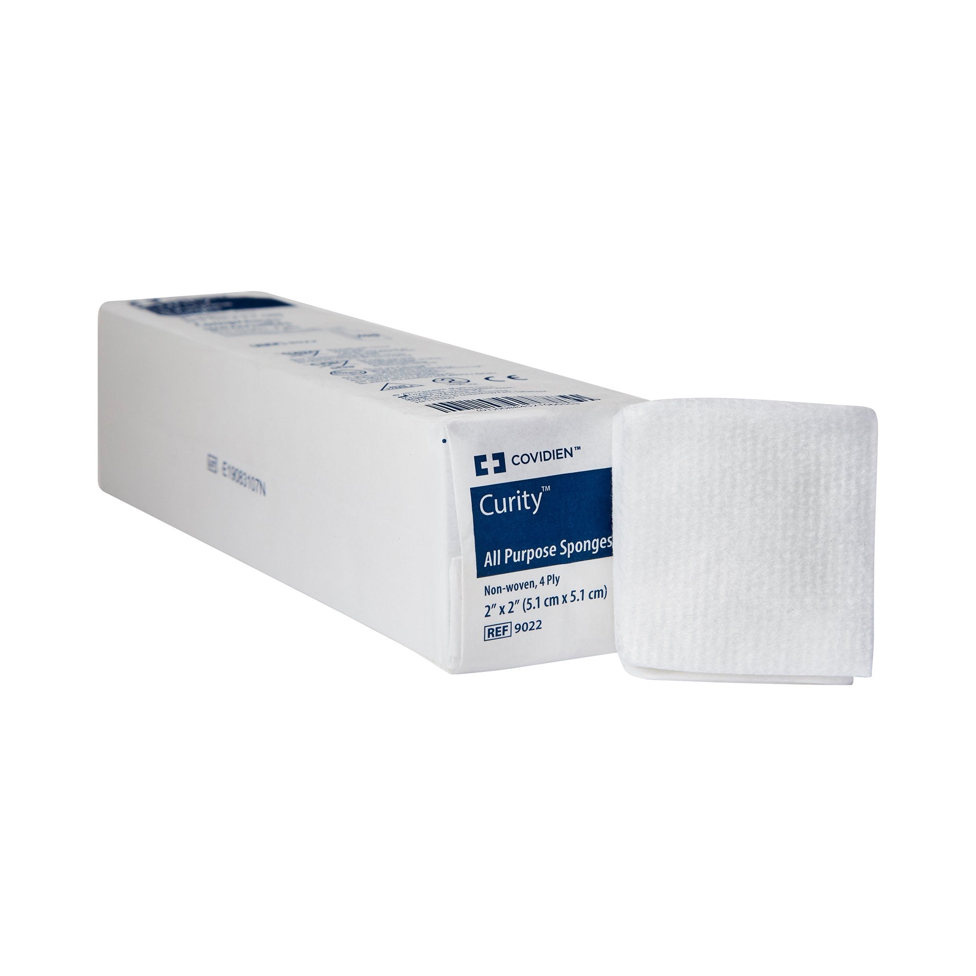 151783 - Curity - Curity Nonwoven Sponge 2 X 2 in 4-Ply NonSterile , 9022, Bag of 200, (BG)