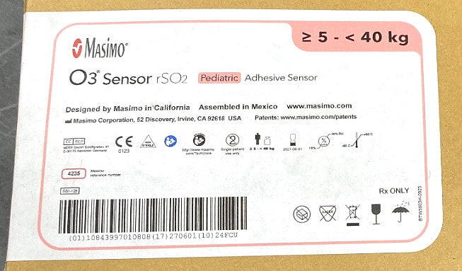 4235 - MASIMO - O3 Sensor Pediatric Adhesive Sensor, (BX/20)