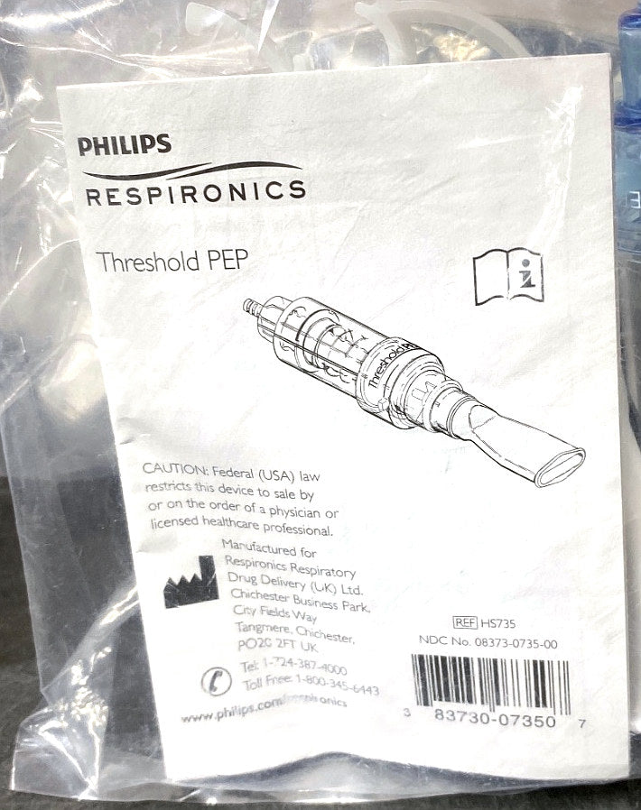 HS73S - RESPIRONICS - Threshold pep, (EA/1)