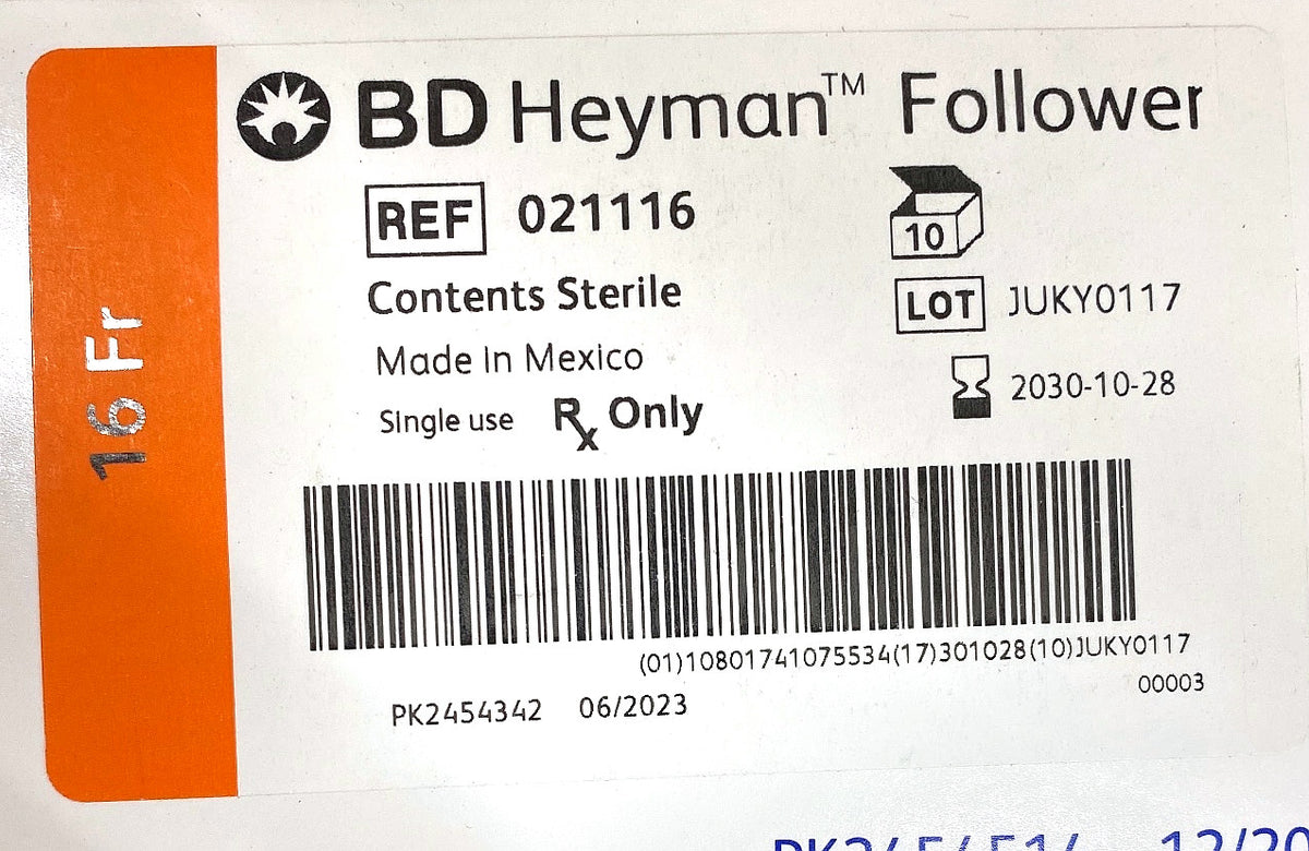 021116 - BARD - Bard® Heyman Follower, (BX/10)
