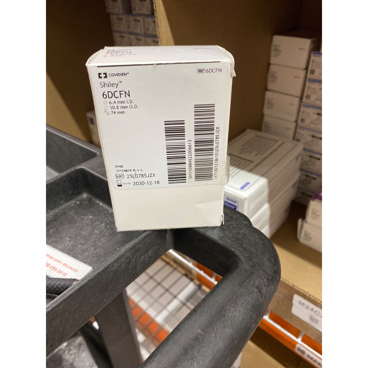 6DCFN - COVIDIEN - Tracheostomy Tube Cuffless with Disposable Inner Cannula,Fenestrated, (BX/1)