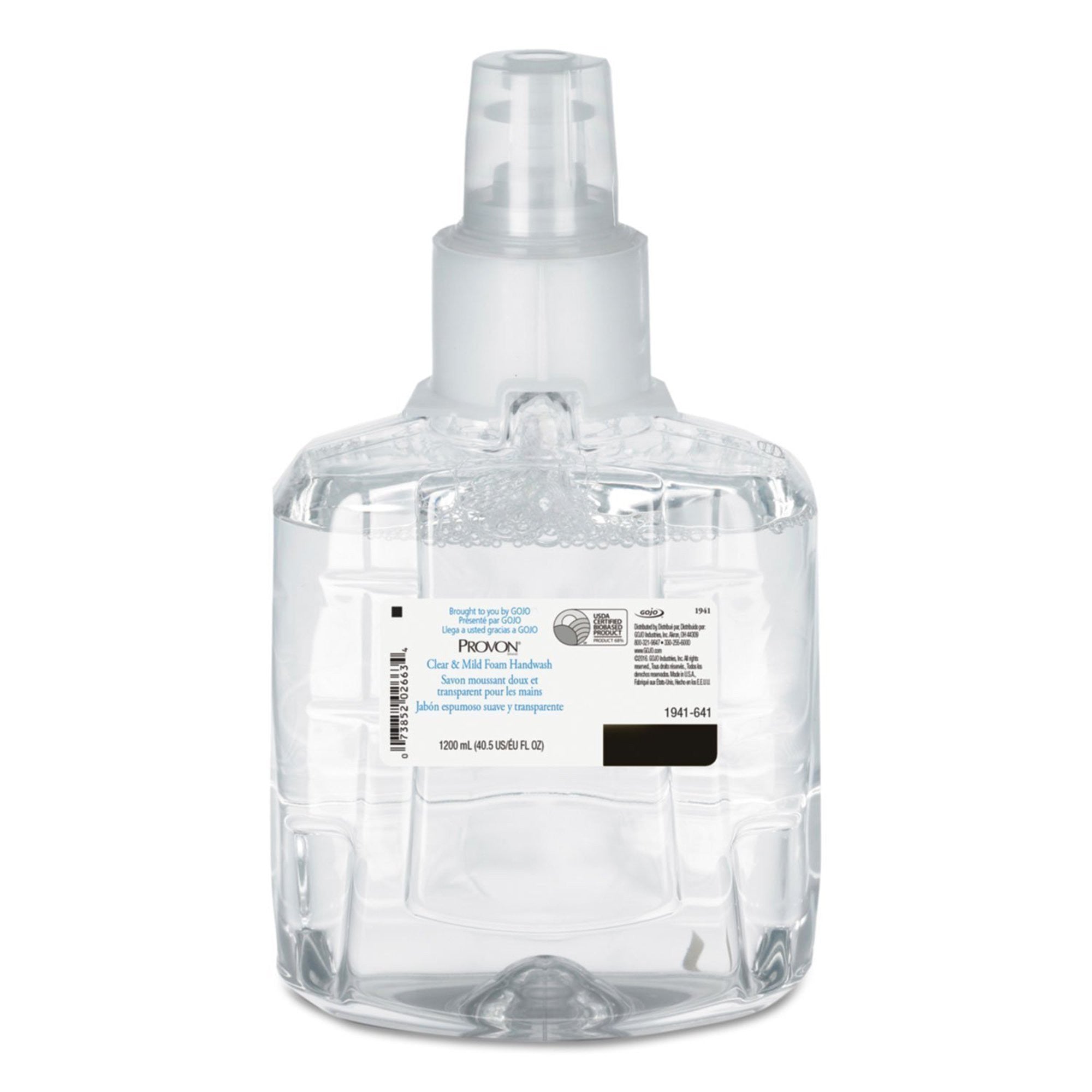 847406 - PROVON - Soap PROVON Foaming 1,200 mL Dispenser Refill Bottle Unscented 1941-02 Pack of 1, (EA)