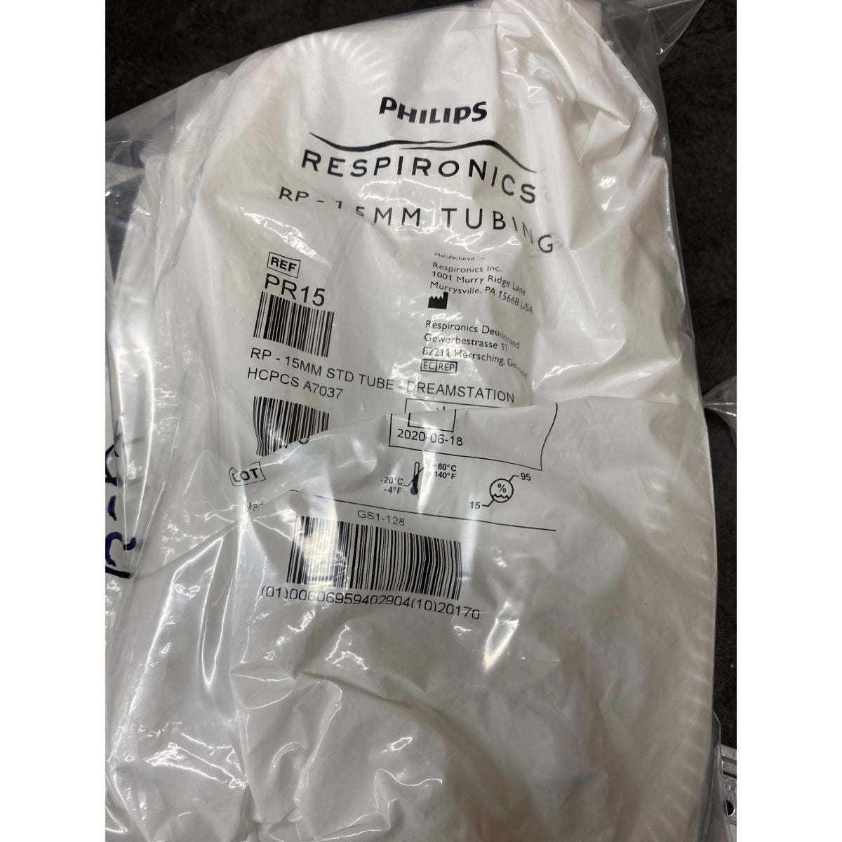 PR15 - RESPIRONICS - RP-15MMtubing, (EA/1)