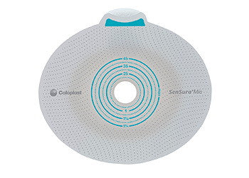 891243 - SenSura - Ostomy Barrier SenSura Mio Flex Trim to Fit, Extended Wear Elastic Adhesive 70 mm Flange Yellow Code System 3/8 to 2-11/16 Inch Opening 10571 Box of 5, (BX)