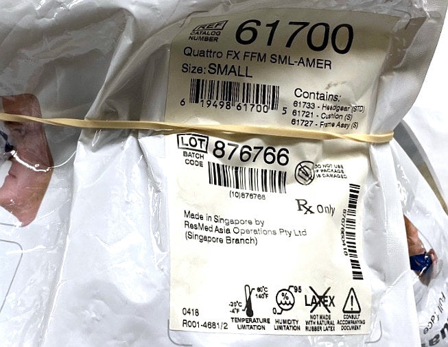 61700 - RESMED - Small full fae mask, (EA/1)