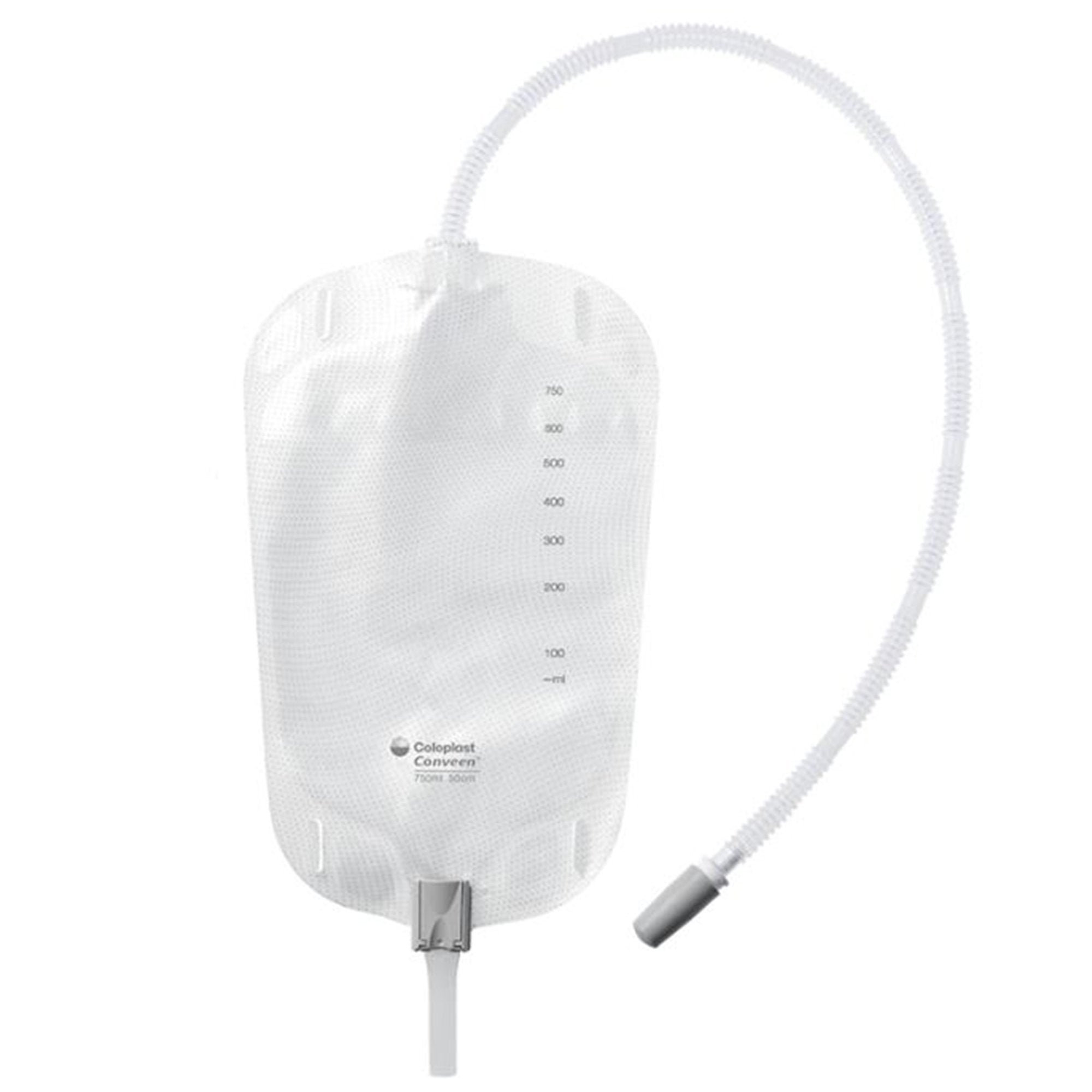 913657 - Coloplast - Urinary Leg Bag Conveen Security Anti-Reflux Valve 500 mL Vinyl 21026 Box of 10, (BX)