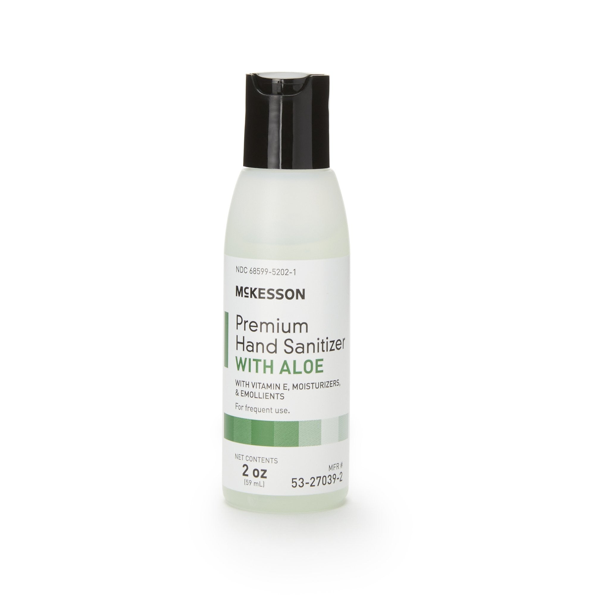 937912 - McKesson - Hand Sanitizer with Aloe McKesson Premium 2 oz. Ethyl Alcohol Gel Bottle 53-27039-2 Pack of 1, (EA)