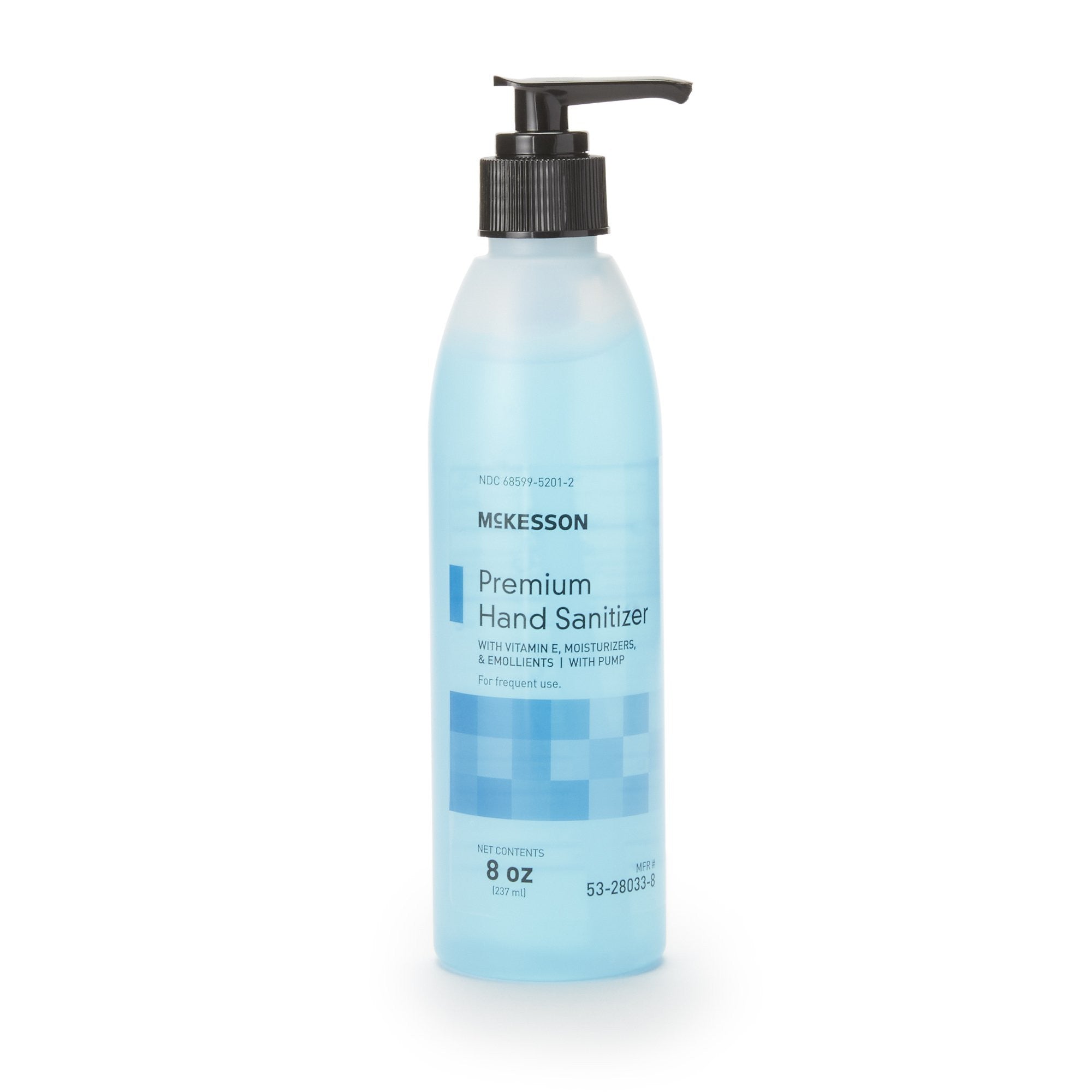 937916 - McKesson - Hand Sanitizer McKesson Premium 8 oz. Ethyl Alcohol Gel Pump Bottle 53-28033-8 Case of 24, (CS)