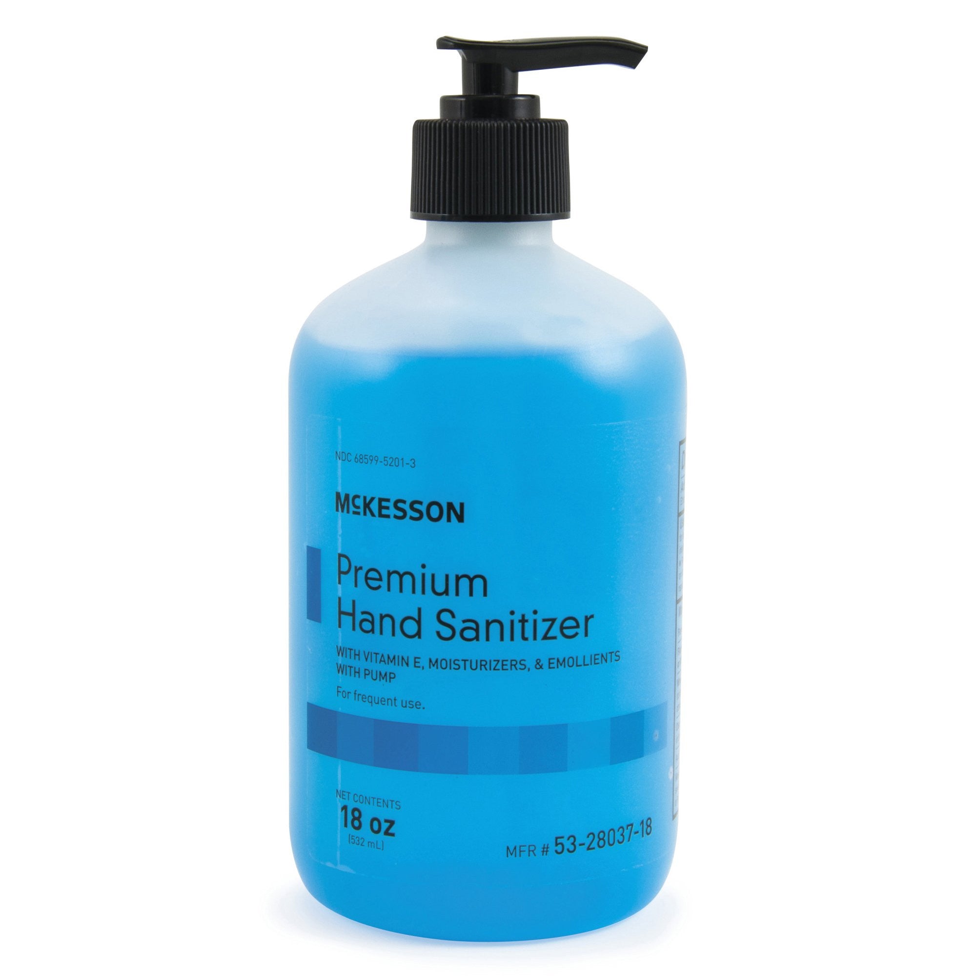937919 - McKesson - McKesson Premium Hand Sanitizer Gel, Ethyl Alcohol 70%, Summer Rain Scent, 18 oz., Case of 12, (CS)