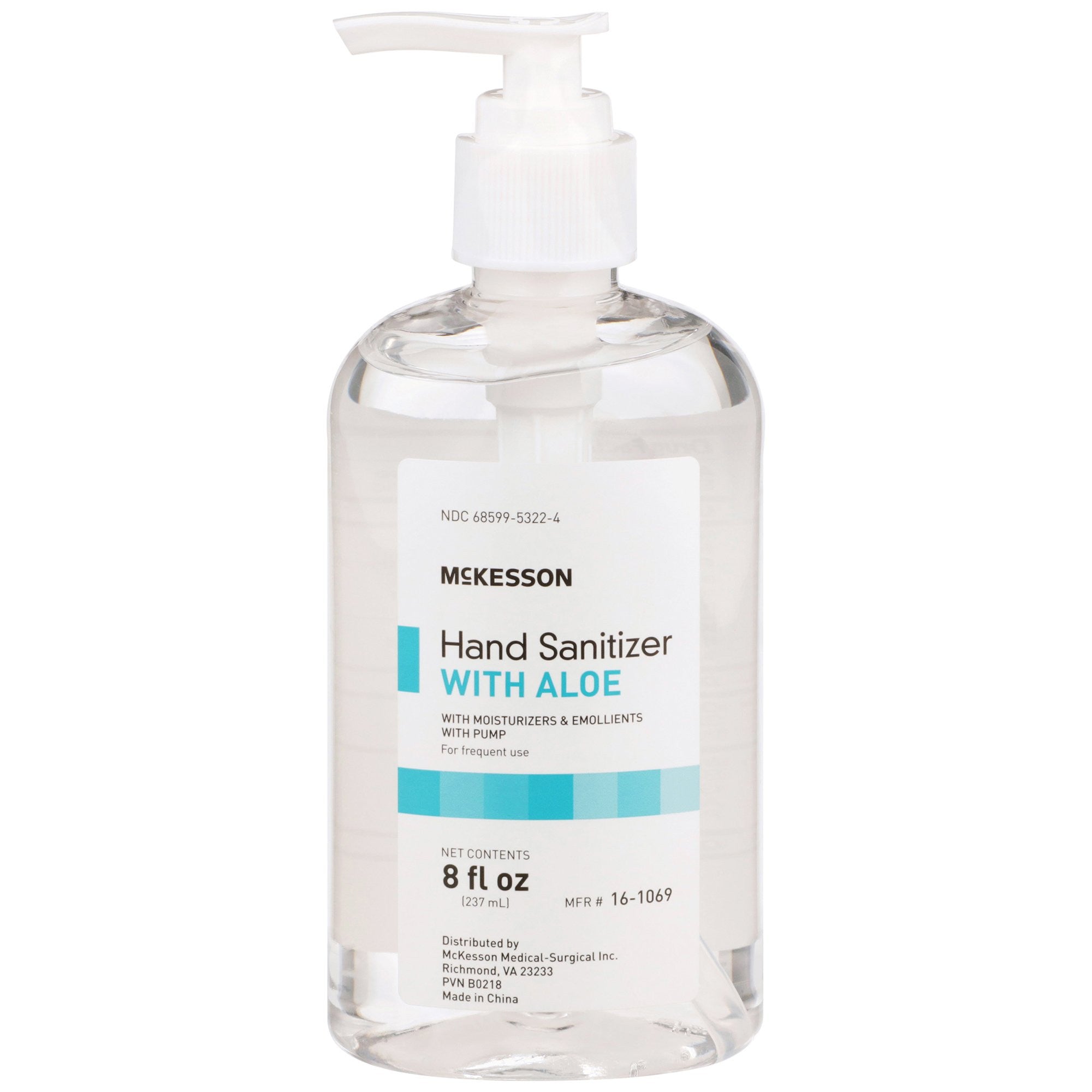 953791 - McKesson - McKesson Hand Sanitizer Gel, Ethyl Alcohol 62%, Fresh Scent, 8 oz., Case of 24, (CS)