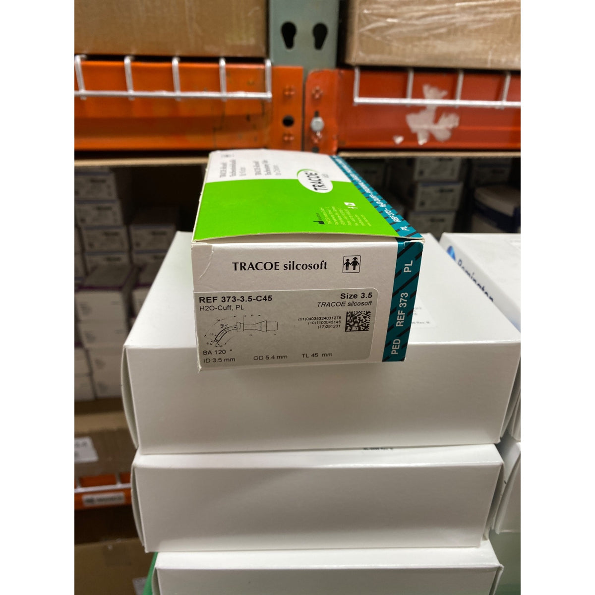 373-3.5-C45 - TRACOE MEDICAL - Tracheostomy Tube for Children, (BX/1)