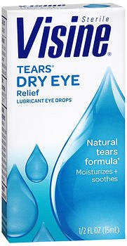 975616 - - Eye Lubricant Visine 0.5 oz. Eye Drops Pack of 1, (EA)